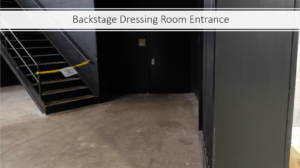 backstage dressing room